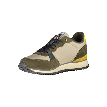 Zapatillas deportivas elegantes con cordones en color beige de Napapijri