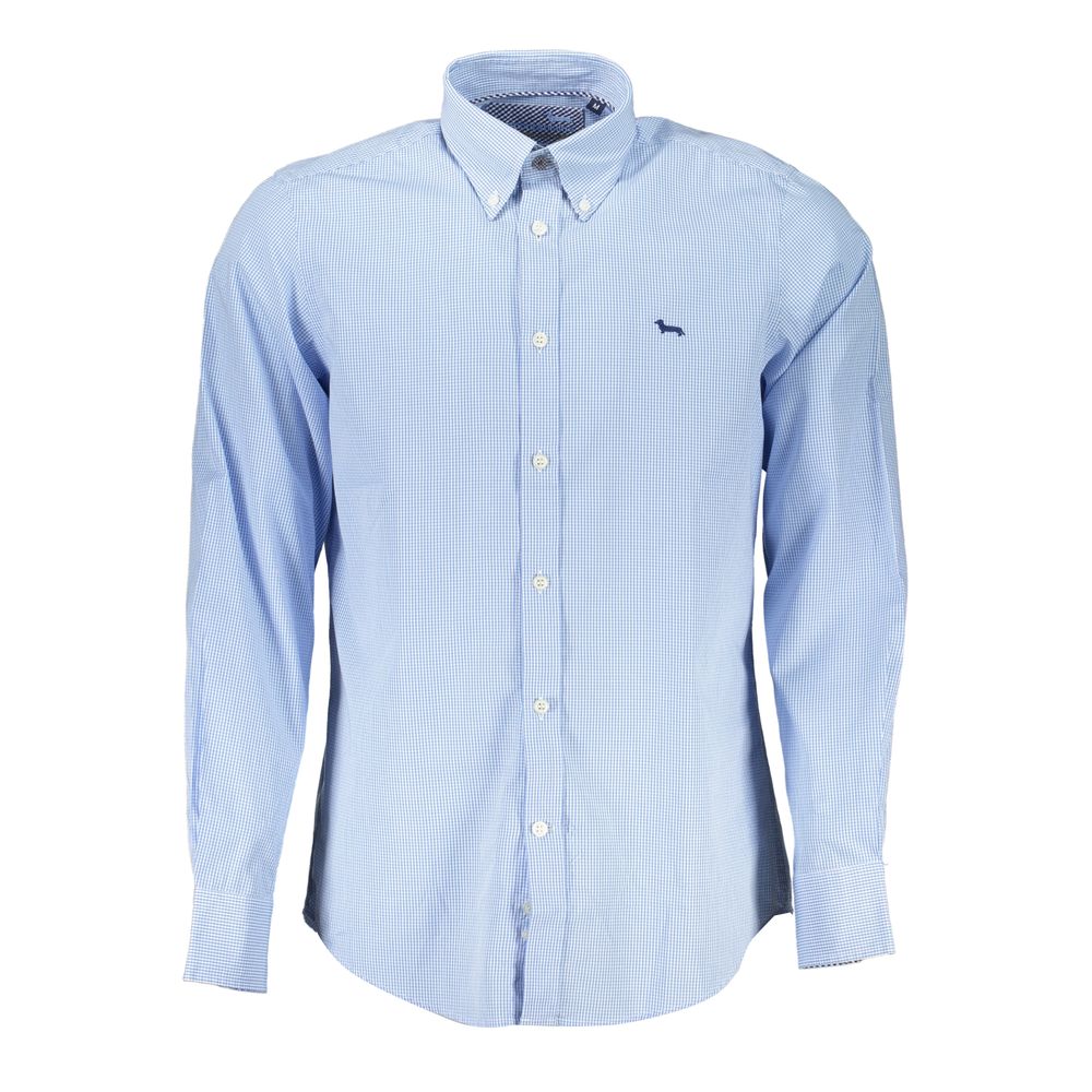 Harmont & Blaine Elegant Light Blue Long Sleeve Cotton Shirt