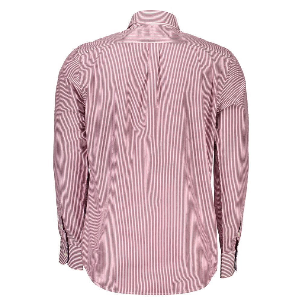 Camisa elegante de manga larga y corte estrecho en color rosa de Harmont &amp; Blaine