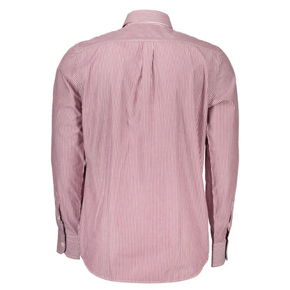 Camisa elegante de manga larga y corte estrecho en color rosa de Harmont &amp; Blaine
