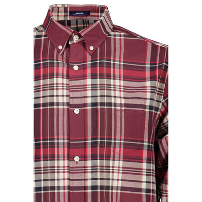 Camisa elegante de botones color rosa para hombre de Gant