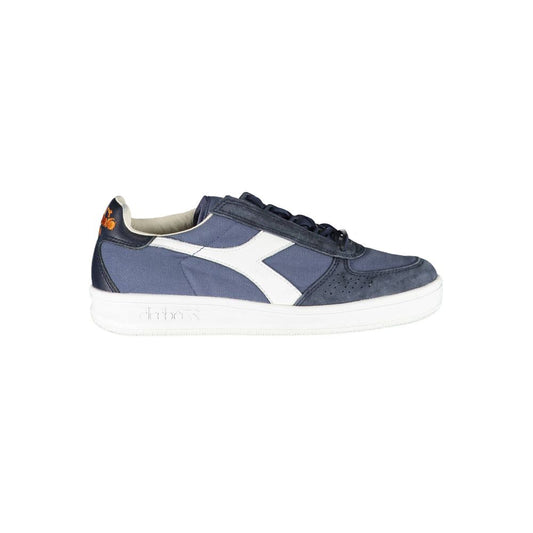 Zapatillas Diadora Chic con cordones en contraste en azul