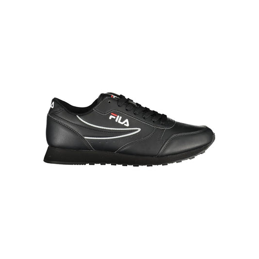 Zapatillas deportivas con cordones Fila Sleek negras