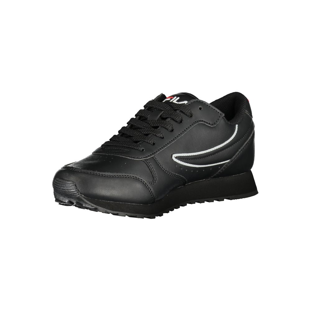 Zapatillas deportivas con cordones Fila Sleek negras