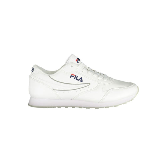 Zapatillas deportivas blancas Fila Pristine con detalles en contraste