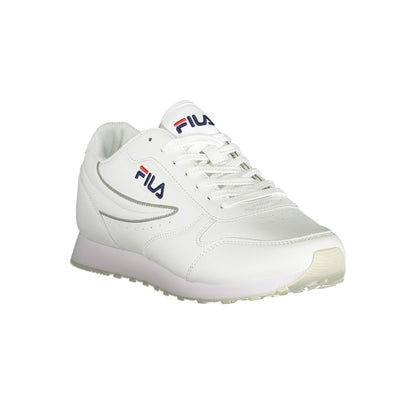 Zapatillas deportivas blancas Fila Pristine con detalles en contraste