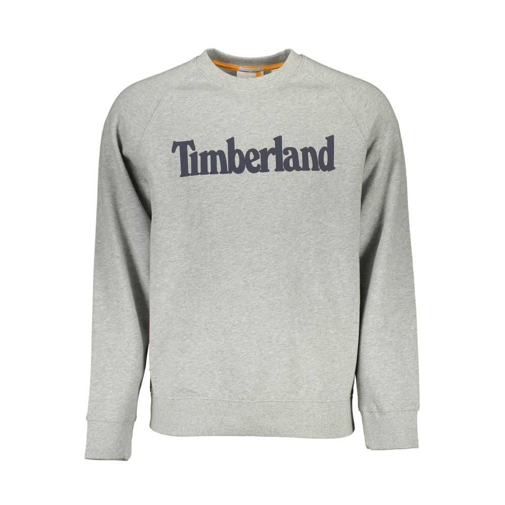 Sudadera con cuello redondo ecológica Timberland en gris