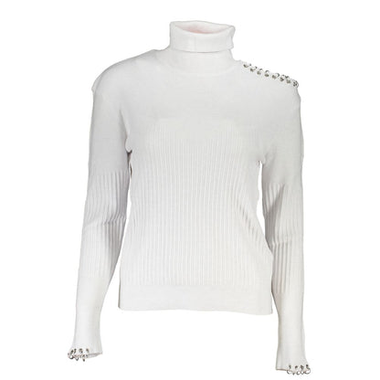 Jersey de cuello alto elegante con detalles en contraste de Patrizia Pepe