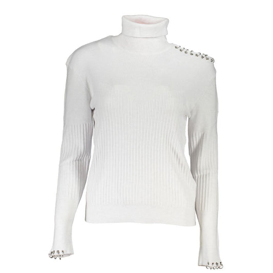 Jersey de cuello alto elegante con detalles en contraste de Patrizia Pepe