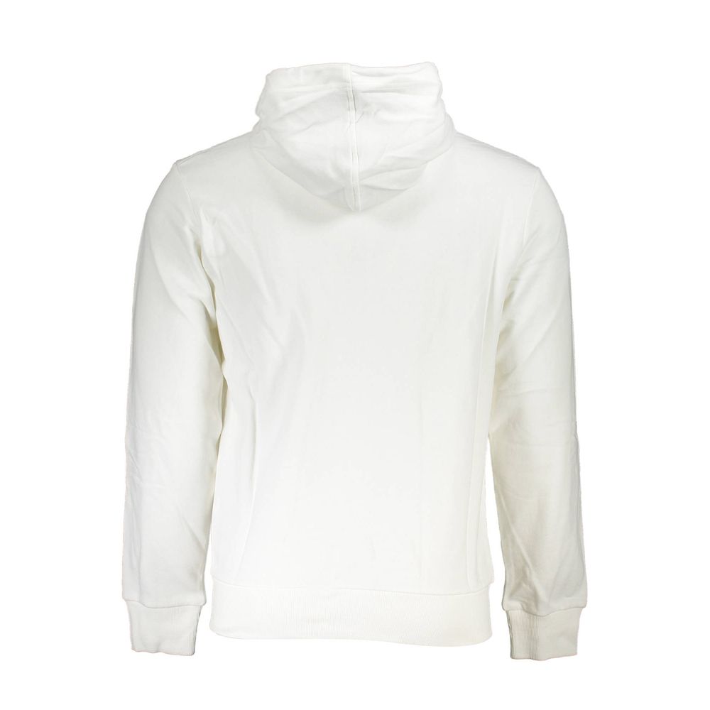 Sudadera con capucha elegante blanca La Martina para hombre