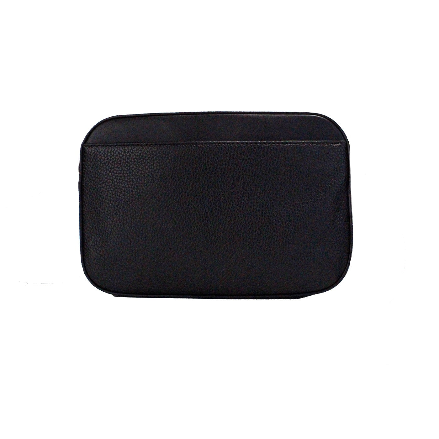 Bolso bandolera Jet Set grande con cadena y cremallera en piel de becerro negra de Michael Kors