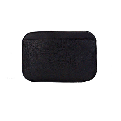 Bolso bandolera Jet Set grande con cadena y cremallera en piel de becerro negra de Michael Kors