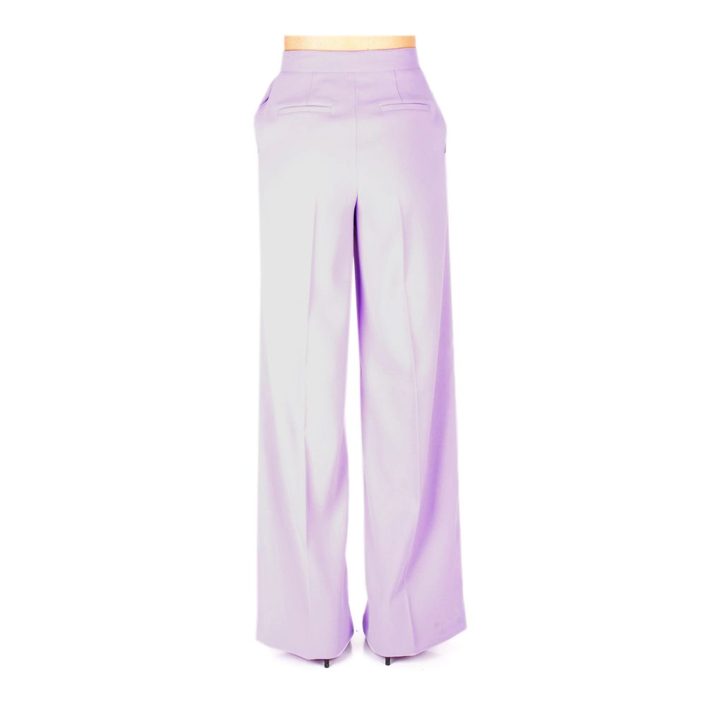 PINKO Elegant High-Waist Crepe Trousers