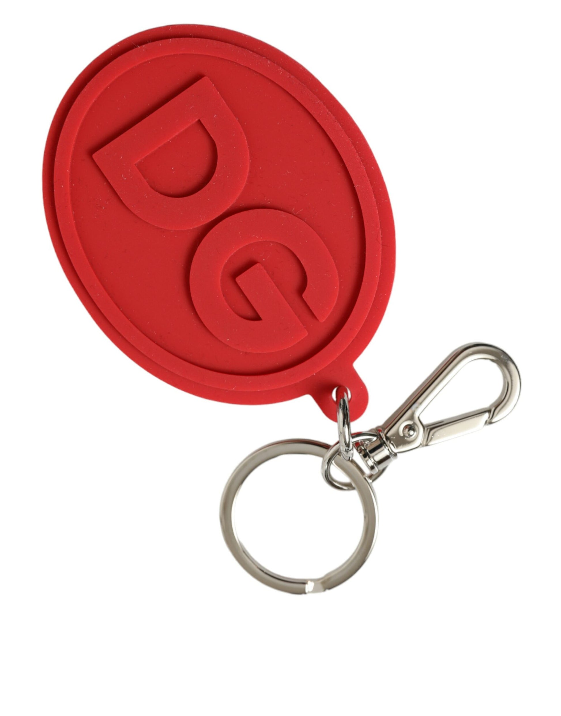 Elegant Red Trifold Key Holder Case