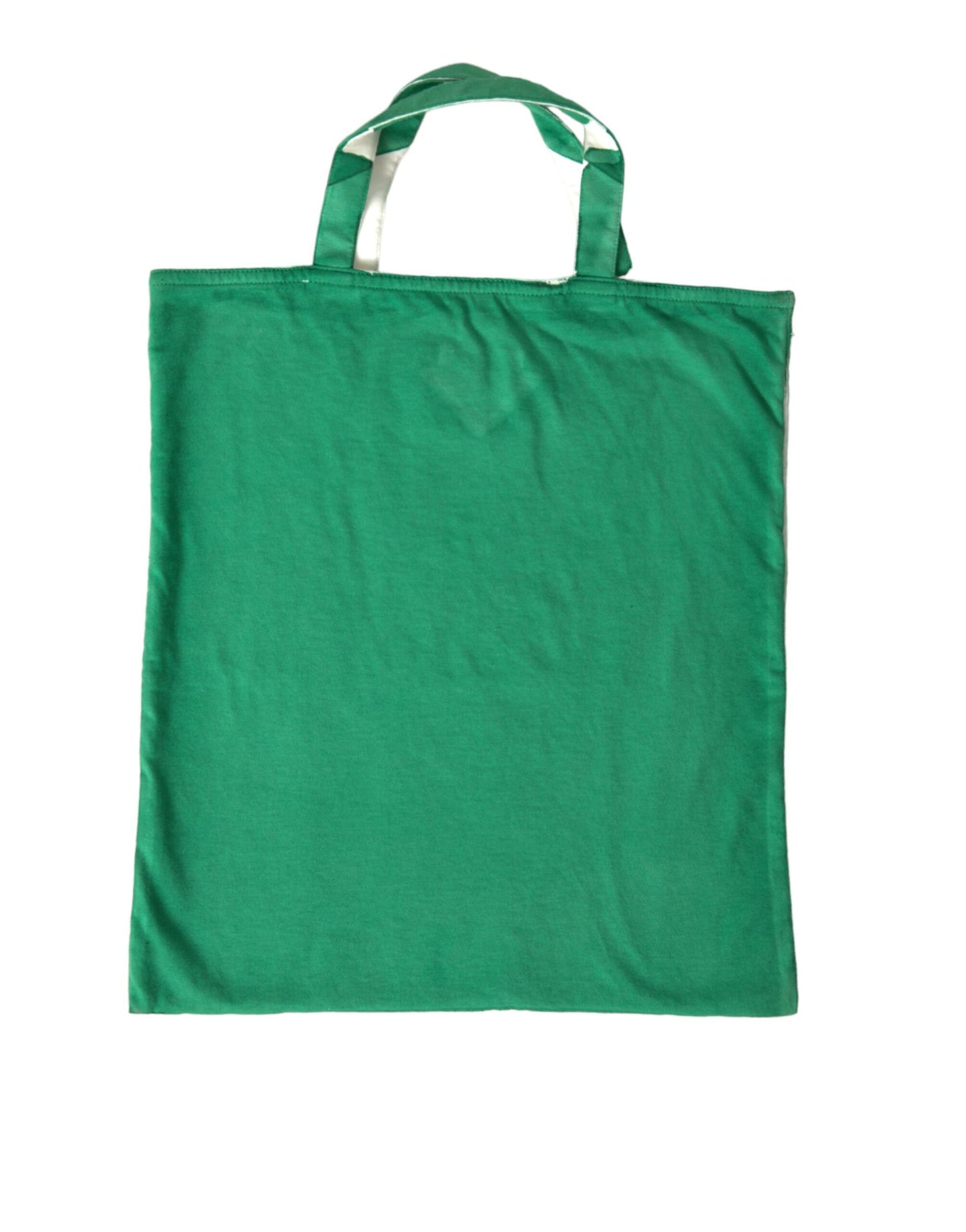 Bolso tote elegante de tela verde