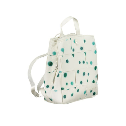 Mochila de polietileno blanca