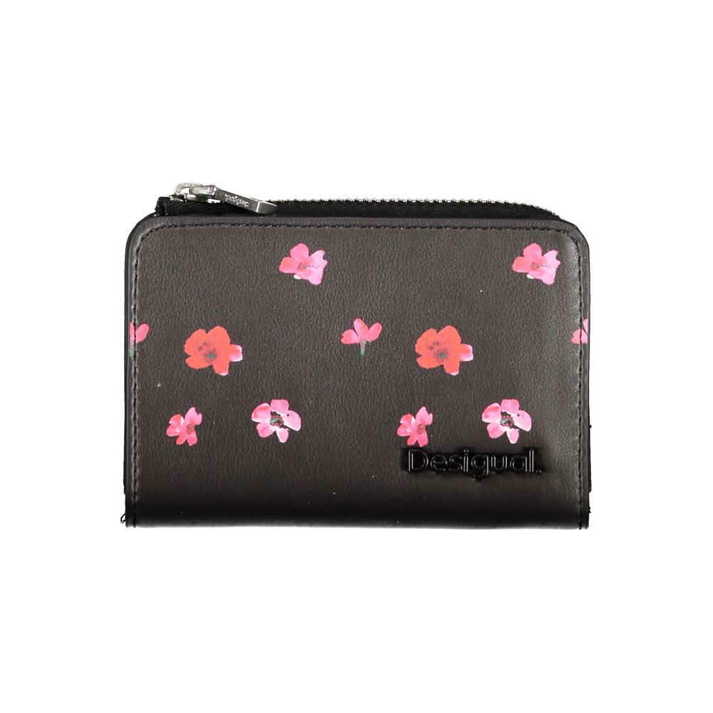 Desigual Black Polyethylene Wallet