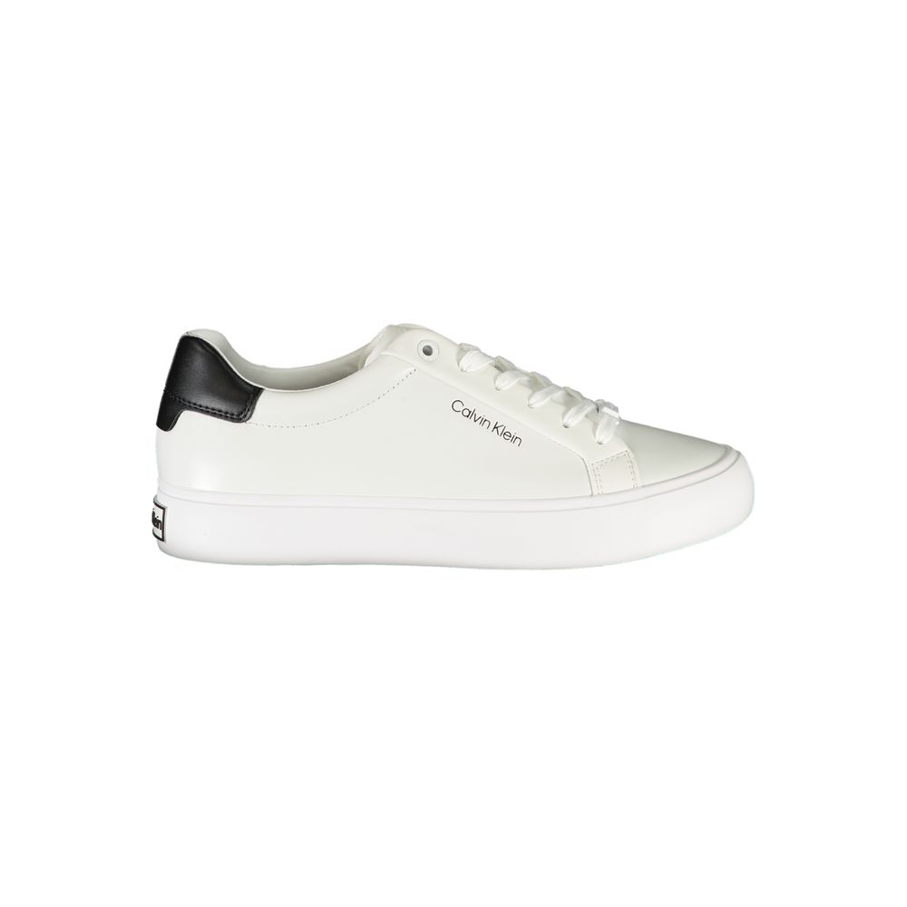 Zapatillas Calvin Klein blancas de poliéster