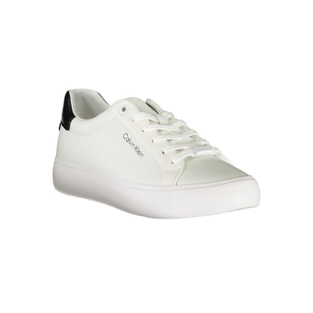 Zapatillas Calvin Klein blancas de poliéster