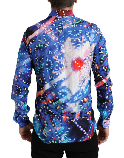 Dolce &amp; Gabbana Camisa MARTINI slim multicolor Luminarie