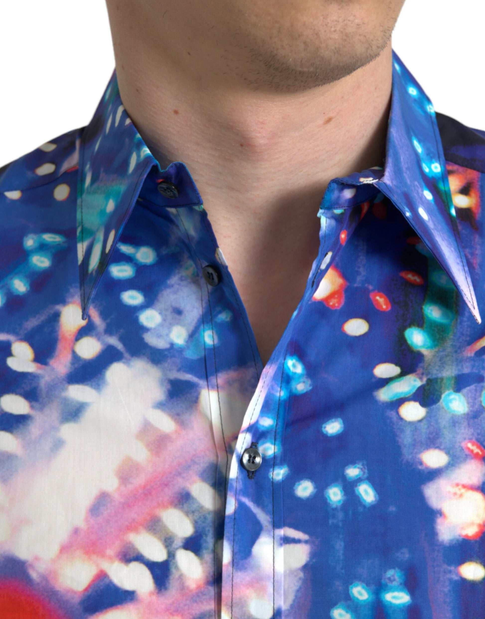 Dolce &amp; Gabbana Camisa MARTINI slim multicolor Luminarie