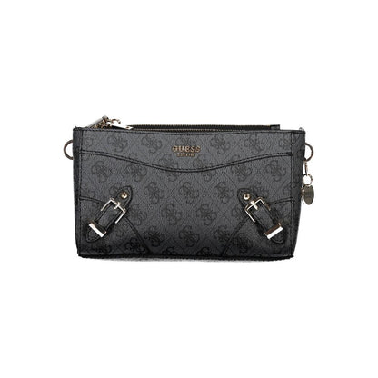 Bolso de mano de polietileno negro