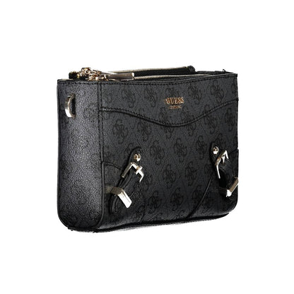 Bolso de mano de polietileno negro