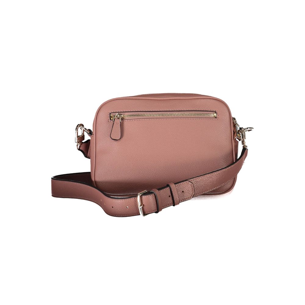 Bolso de mano de polietileno rosa