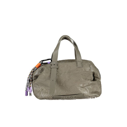 Bolso de mano Desigual de polietileno verde