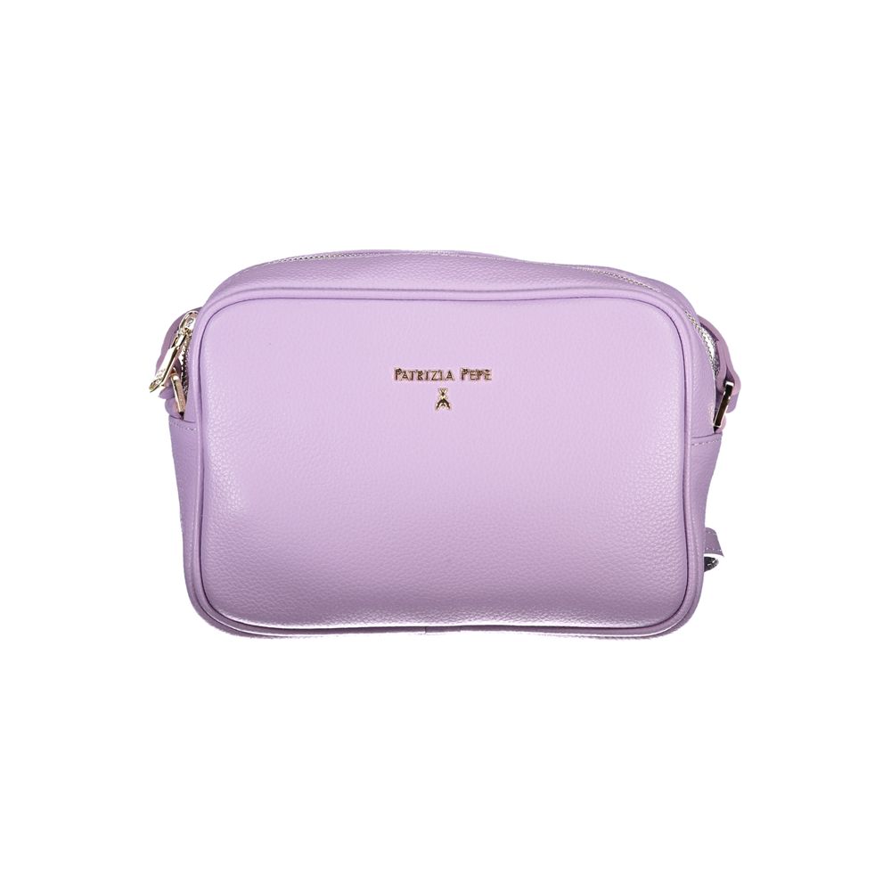 Bolso de mano de polietileno morado