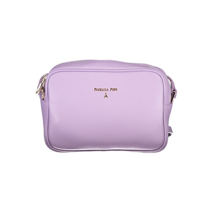 Bolso de mano de polietileno morado