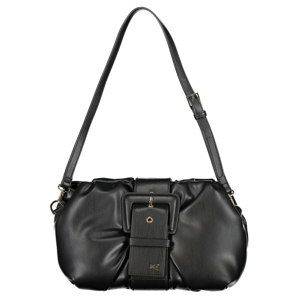 Bolso de mano de polietileno negro