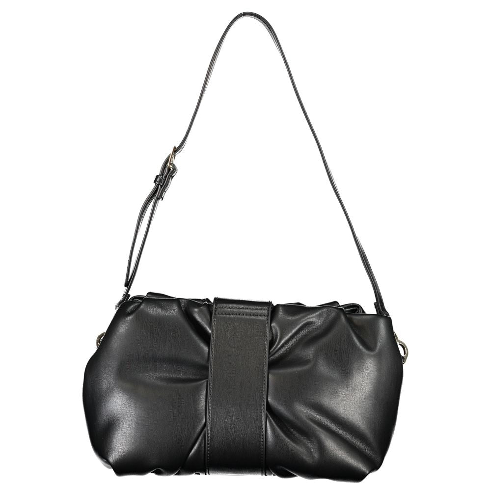 Bolso de mano de polietileno negro