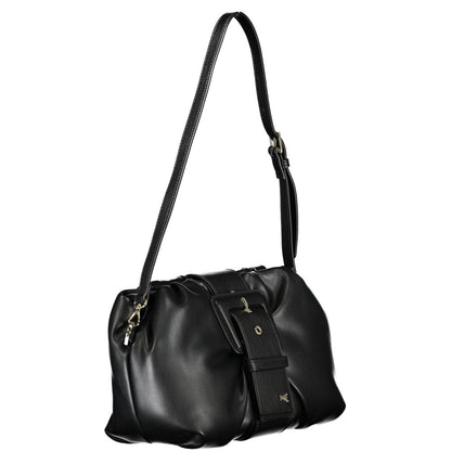 Bolso de mano de polietileno negro