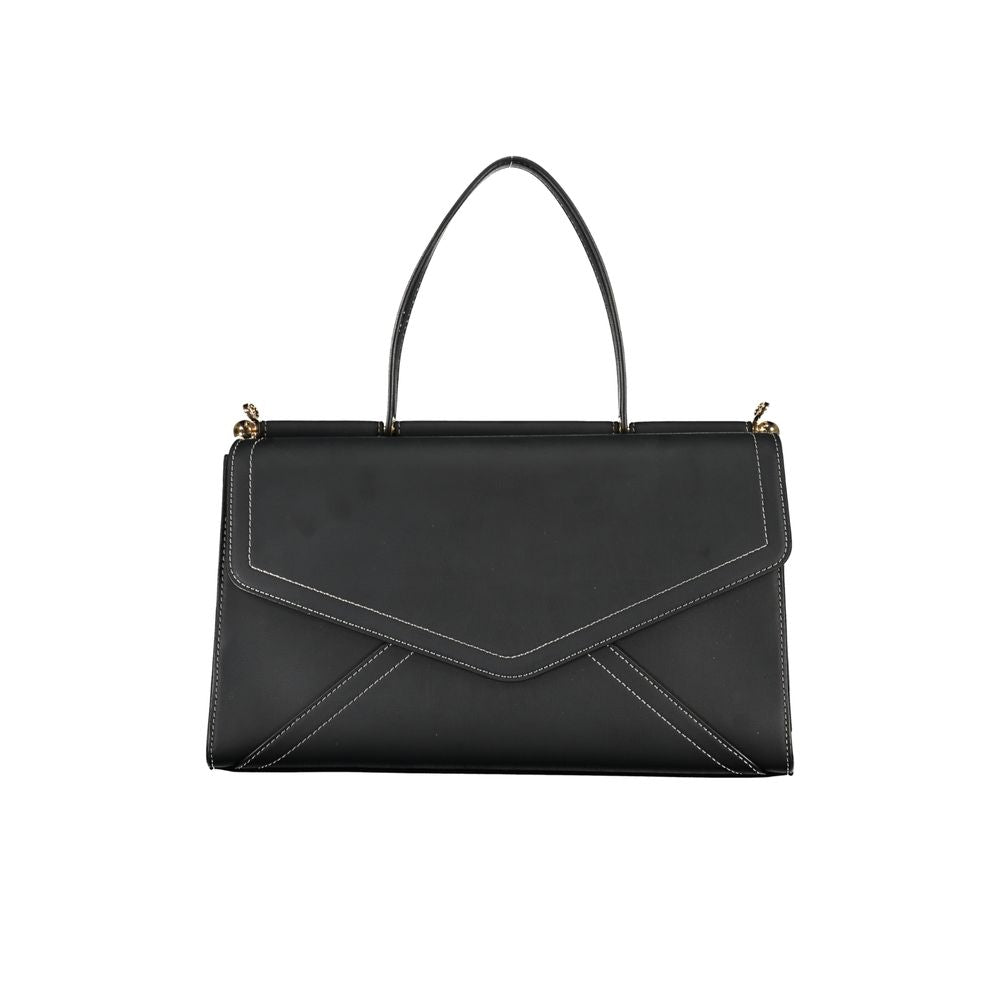 Bolso de mano de polietileno negro