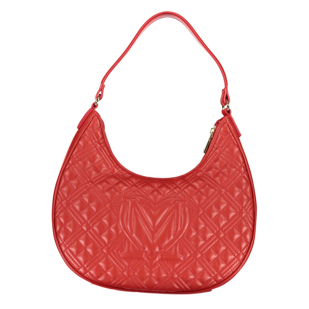 Bolso de mano de polietileno rojo