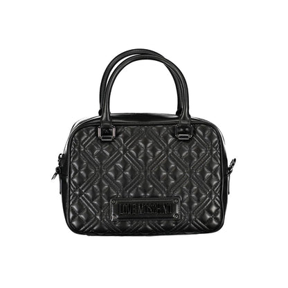 Bolso de mano de polietileno negro