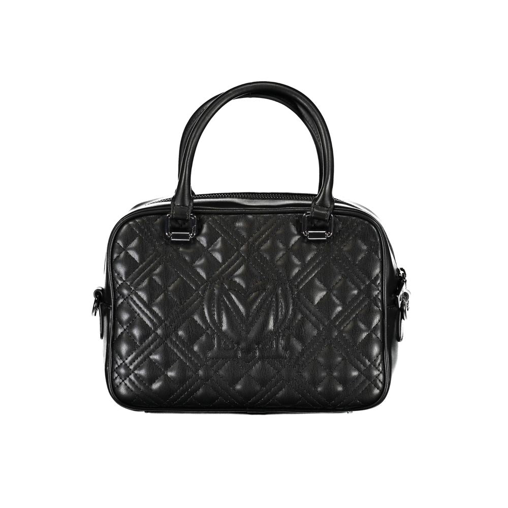 Bolso de mano de polietileno negro