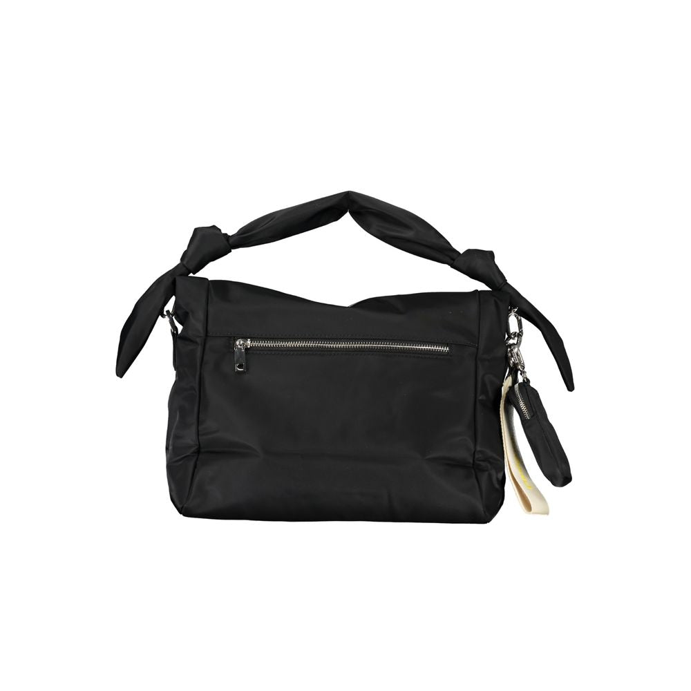 Bolso de mano de poliéster negro Desigual