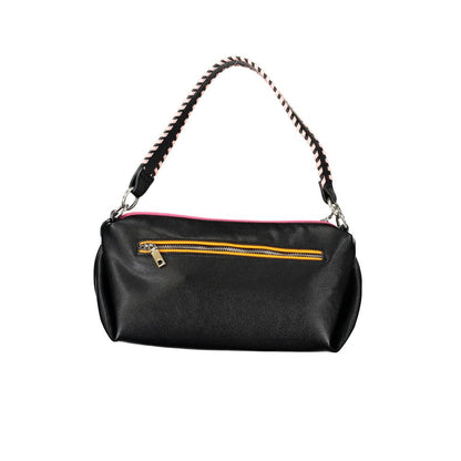 Bolso de mano de polietileno negro Desigual