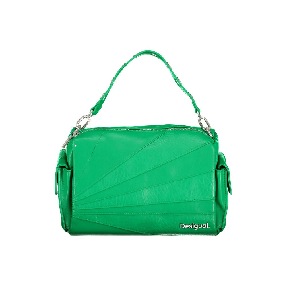 Bolso de mano Desigual de polietileno verde