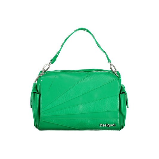 Bolso de mano Desigual de polietileno verde