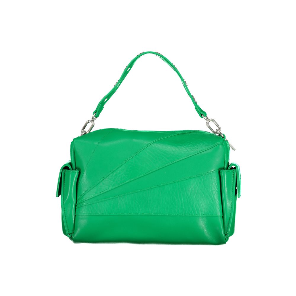 Bolso de mano Desigual de polietileno verde