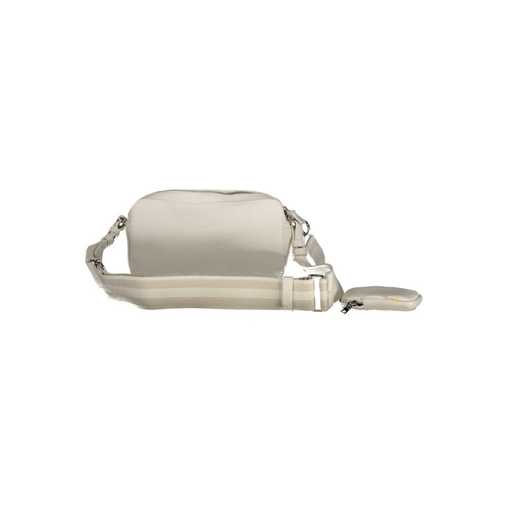 Bolso de mano Desigual de polietileno blanco