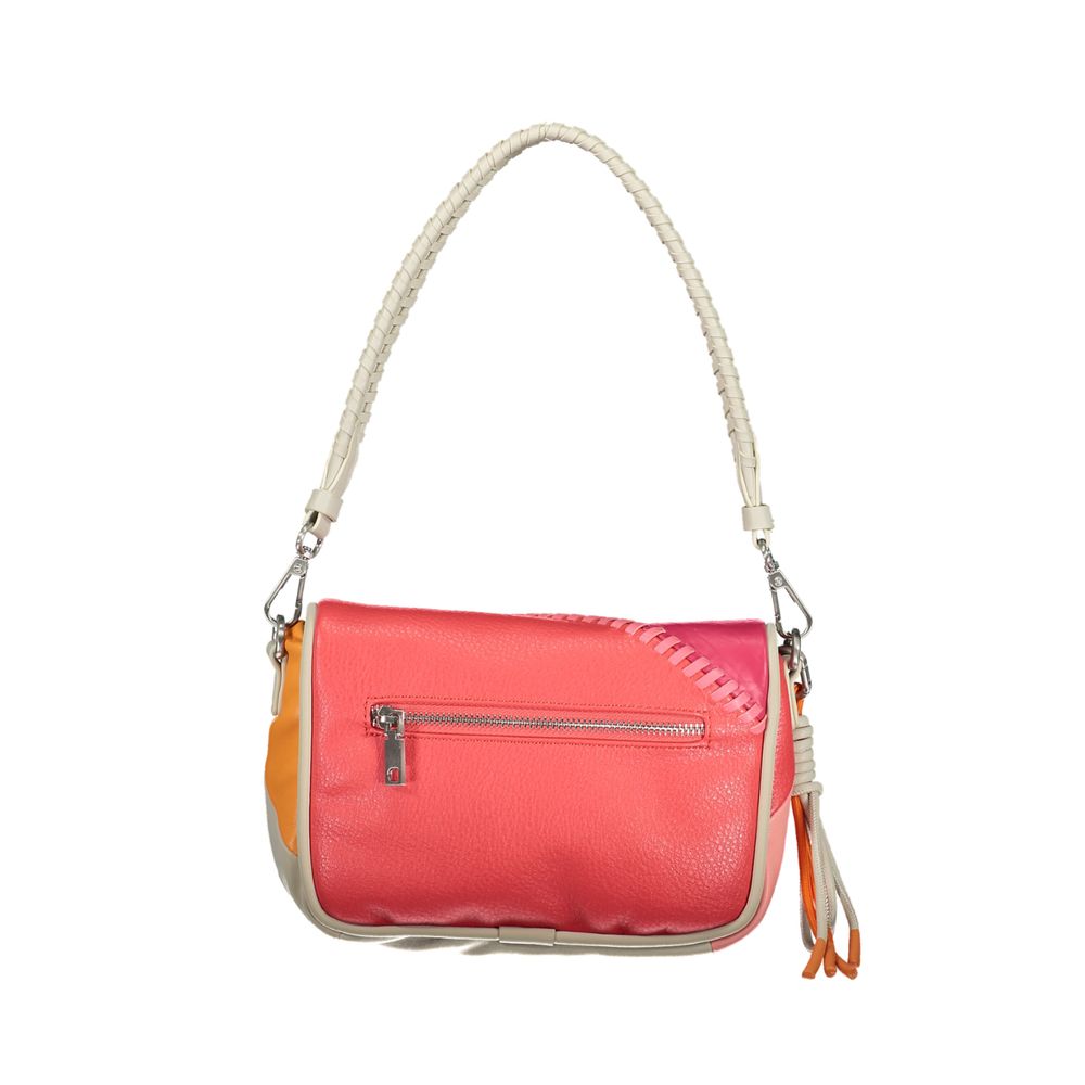 Bolso de mano Desigual de polietileno blanco