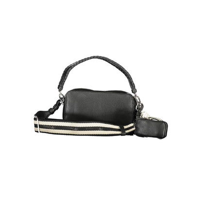 Bolso de mano de polietileno negro Desigual