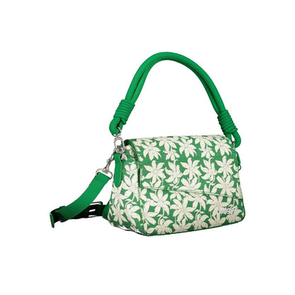 Bolso de mano Desigual de polietileno verde