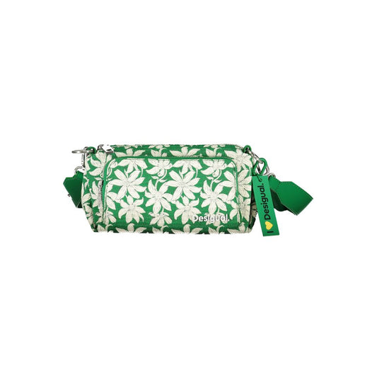 Bolso de mano de polietileno verde