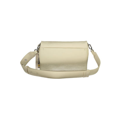 Bolso de mano Desigual de polietileno blanco