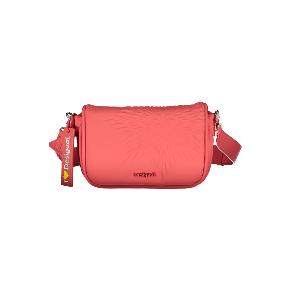 Bolso de mano de polietileno rojo